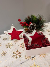 Αστέρι Χριστουγέννων από plexiglass